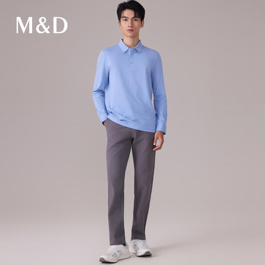 【名盾】长袖POLO衫MYCB11759B 商品图1
