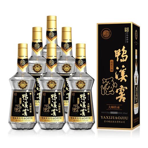 【破价秒杀】鸭溪窖 大师传承 浓香型 54度 500ml x6 整箱 商品图6