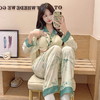 【换季出清】自然醒月汐（带胸垫）女士家居服云朵棉长袖长裤开衫睡衣QH 商品缩略图3
