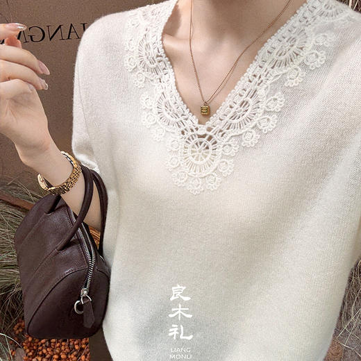 【部分现货】良木礼山羊绒上衣（Q259112） 商品图6