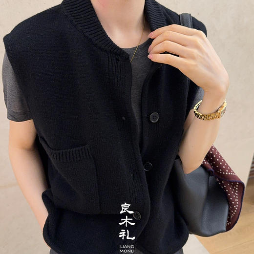 良木礼羊毛马甲(Q2592841) 商品图3