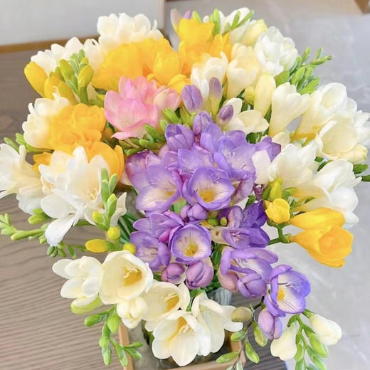 【俊发社区物业中心自提商品】【香雪兰·随机色 草花】鲜花300-800g 「香氛盲盒」 商品图2