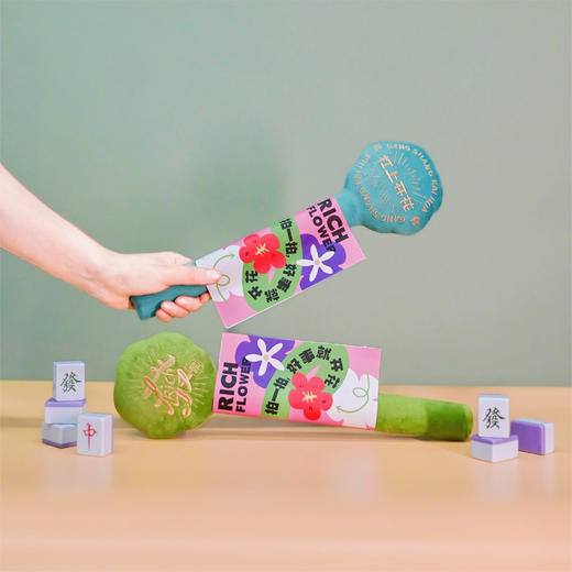 羽诗制造出品 陈鱼门 花开见喜拍打八虚按摩养生经络拍 商品图4