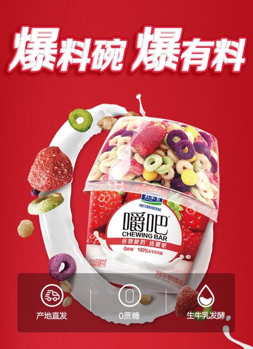 DH 嚼吧谷物碗搅拌酸奶180g（5-7天发货） 商品图0