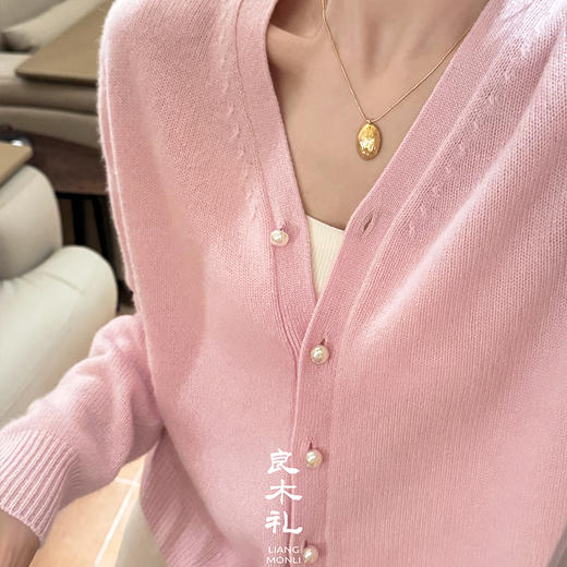 【不退不换】良木礼山羊绒开衫（Q259113） 商品图3