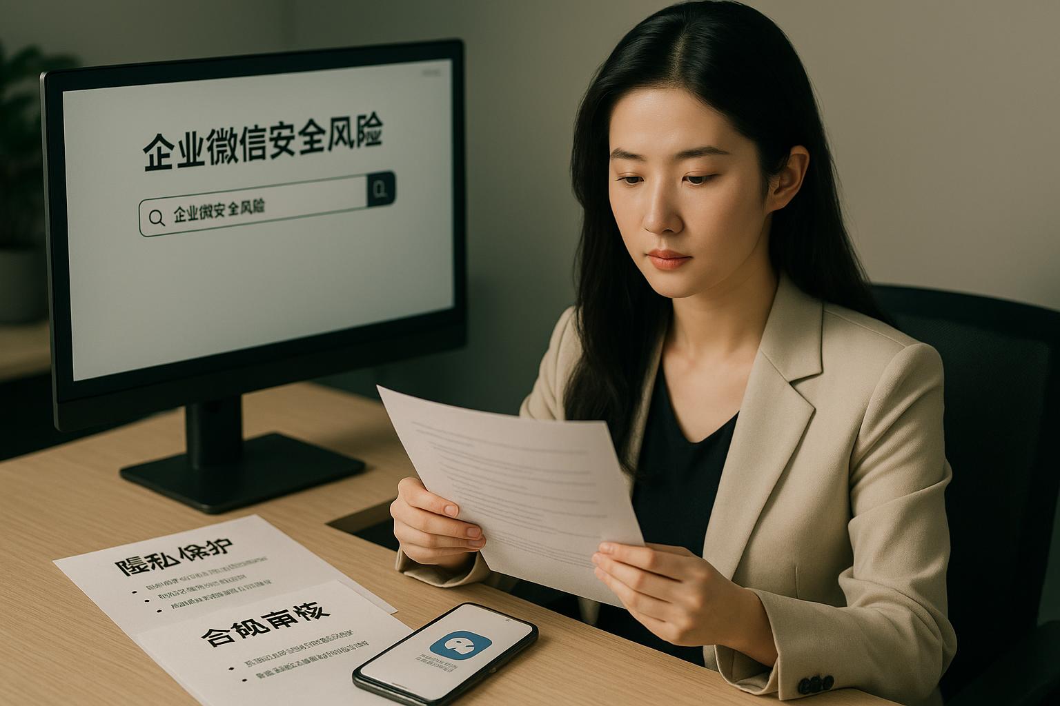 企业微信数据存储安全吗？有哪些信息泄露风险