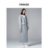 VIMAGE纬漫纪时尚简约连帽秋冬新款卫衣式外套V2403110 商品缩略图2
