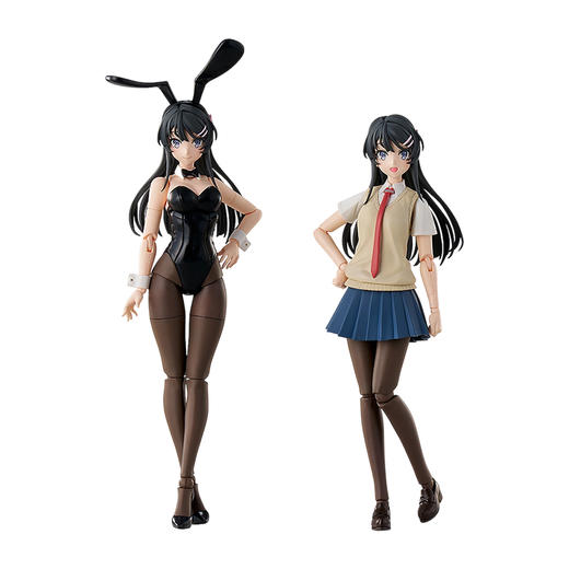 【GSC补款】KADOKAWA PLASTIC MODEL SERIES 樱岛麻衣DX/通常 「青春猪头少年」系列 商品图4