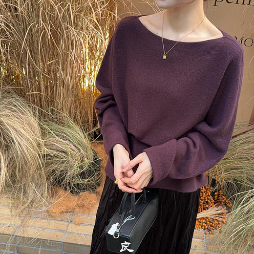 【特价不退不换】良木礼山羊绒上衣（Q258431） 商品图0