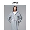 VIMAGE纬漫纪时尚简约连帽秋冬新款卫衣式外套V2403110 商品缩略图3
