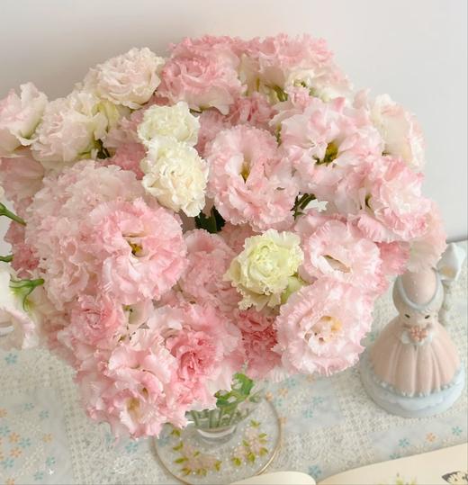 【俊发社区物业中心自提商品】【冰淇淋洋桔梗 草花】鲜花600-800g「奶油甜香·治愈系花材」 商品图0