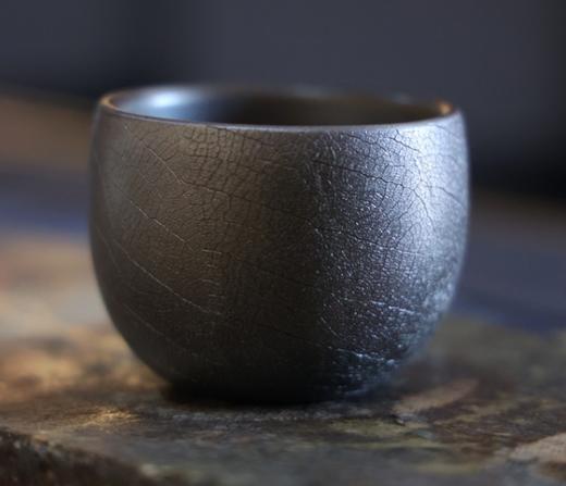 建陶菩提纹柴烧圆融杯 商品图0
