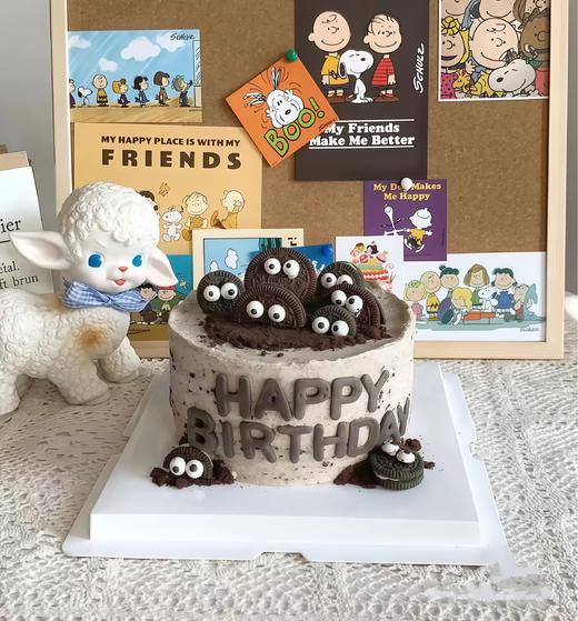 【奥利奥怪兽】奥利奥咸奶油蛋糕-创意蛋糕 商品图0