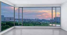 长沙天瑞_景观阳台（内开内倒）_143户型_阳台门窗改造