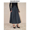 MAXRIENY【商场同款】法式复古风情波点半裙A字裙子高级气质女修身(货号:MC88SK616) 商品缩略图2