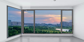 长沙天瑞_景观阳台（测压气密）_143户型_阳台门窗改造
