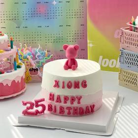 【红暴力熊熊】创意热卖-创意蛋糕