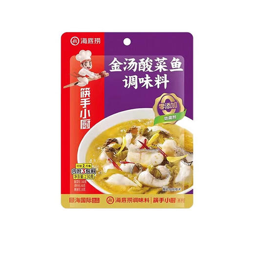 海底捞筷手小厨金汤酸菜鱼调味料230g 商品图0