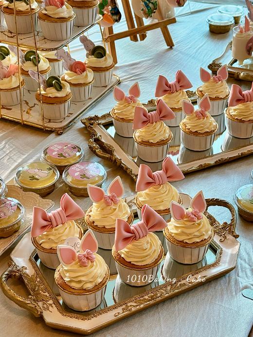 「复古兔子主题」 婚礼宴会甜品台案例 商品图4