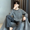 【换季出清】自然醒安隅男士家居服德绒保暖长袖长裤套头睡衣QH 商品缩略图2