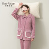 皇家丽美雪尼尔美丝绒睡衣女秋冬季家居服加绒保暖套装JJT9793 商品缩略图6