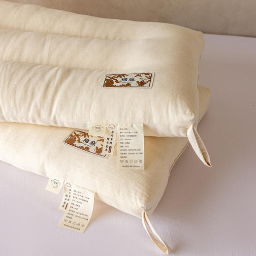 【热卖推荐】自然醒自然生态棉麻枕亚麻枕芯XK 商品图11