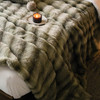 【换季出清】自然醒秋冬高奢融雪兔貂毛毯MT 商品缩略图7