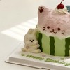 西瓜猫咪 立体蛋糕 商品缩略图3