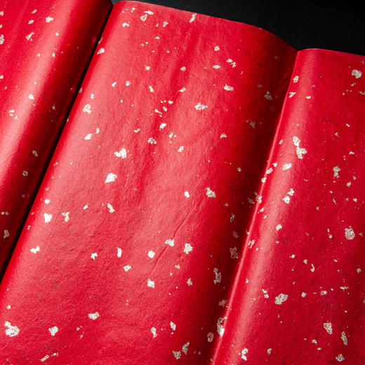 60-70年代苏州制“四尺珊瑚合金冷金笺”（单张） 商品图6