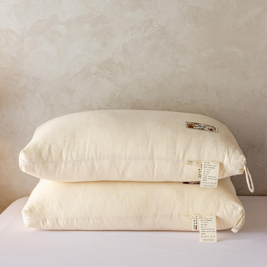 【热卖推荐】自然醒自然生态棉麻枕亚麻枕芯XK 商品图3