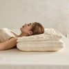 自然醒双层二合一可拆花边棉麻蚕丝枕XK 商品缩略图5