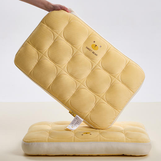 自然醒小熊豆乳面包枕乳胶片定型枕头XK 商品图11