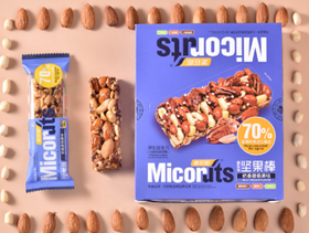 益生元 奶香碧根果味坚果棒