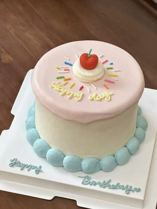 「ins奶乎乎小糕」治愈系·100%动物奶油（附图5寸·提前8小时预定） 商品图0