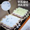 自然醒三维立体PP棉格子喵花瓣坐垫QYL 商品缩略图4