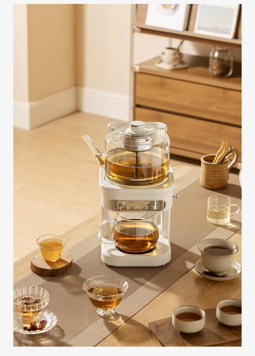 Glasslock喷淋煮茶器自动上水 GE-TE14BMB 商品图3