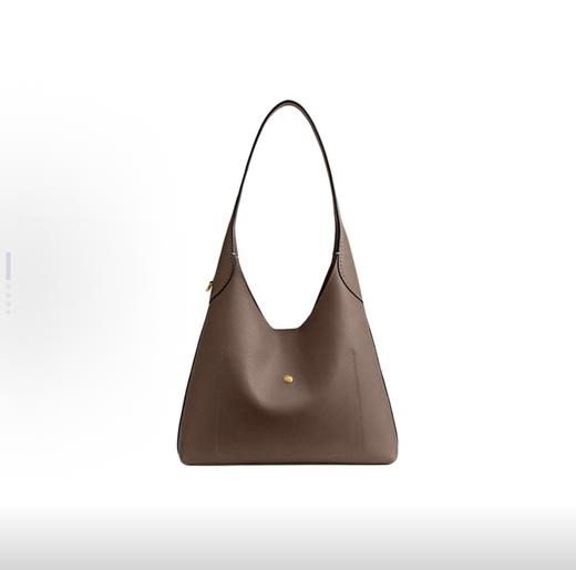 COACH蔻驰 Brooklyn 28 品牌徽标磁性开合 天然颗粒纹皮革 手提单肩包 中号 女款 深石灰色 商品图1