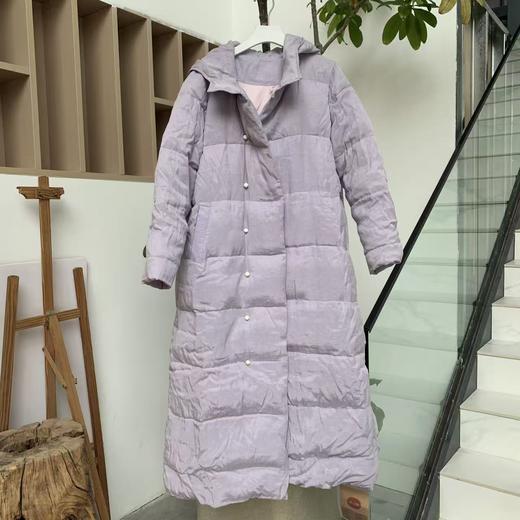 【抖音专属】羽绒服（24803156-雪青） 商品图0