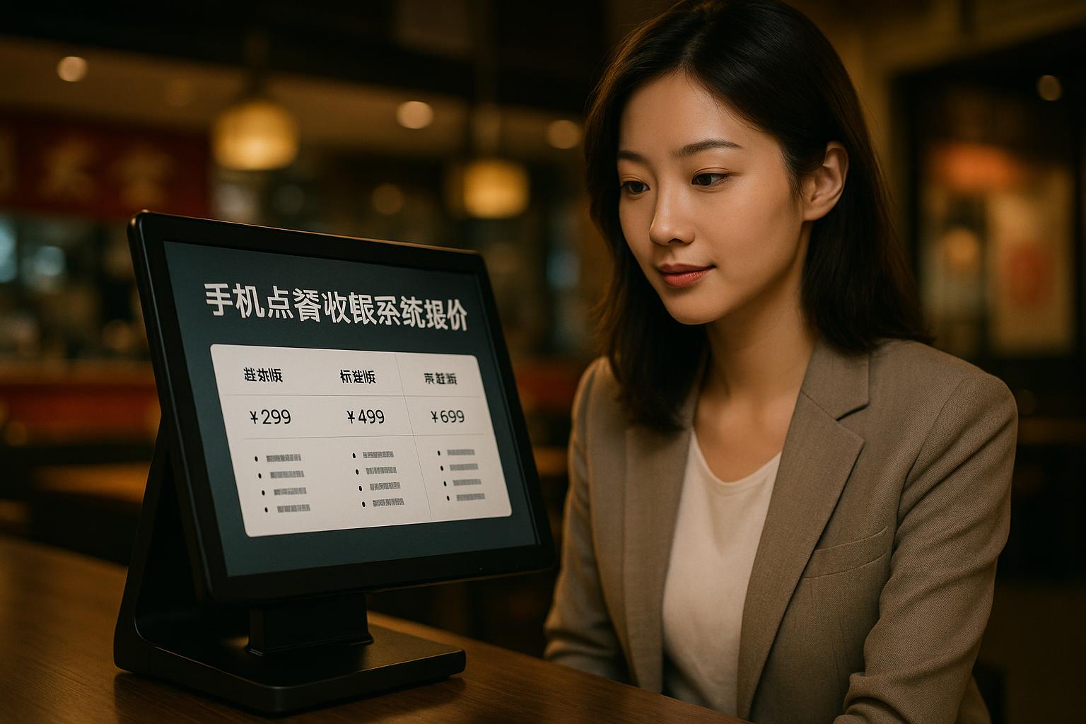 手机点餐收银系统价格一般是多少？