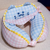 自然醒方巾喵格子驼峰U型枕QYL 商品缩略图8