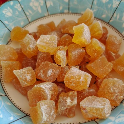 【严选】【有机制作】悦怡然有机蜜制糖姜 微软有嚼劲 甜辣口味有层次 整块糖果蜜饯  好吃零食 250g（厂家直发） 商品图0