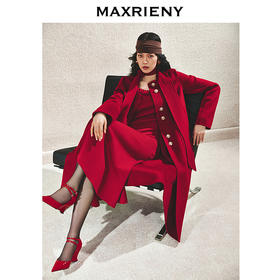 玛克门店发货：MAXRIENY精致复古连衣裙(货号:MC85DR771)