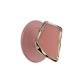 【晨间器物】静石·赤陶粉·MagSafe圆啪嗒 MAGSAFE磁吸手机气囊支架 Round圆啪嗒系列 粉色 异形珐琅