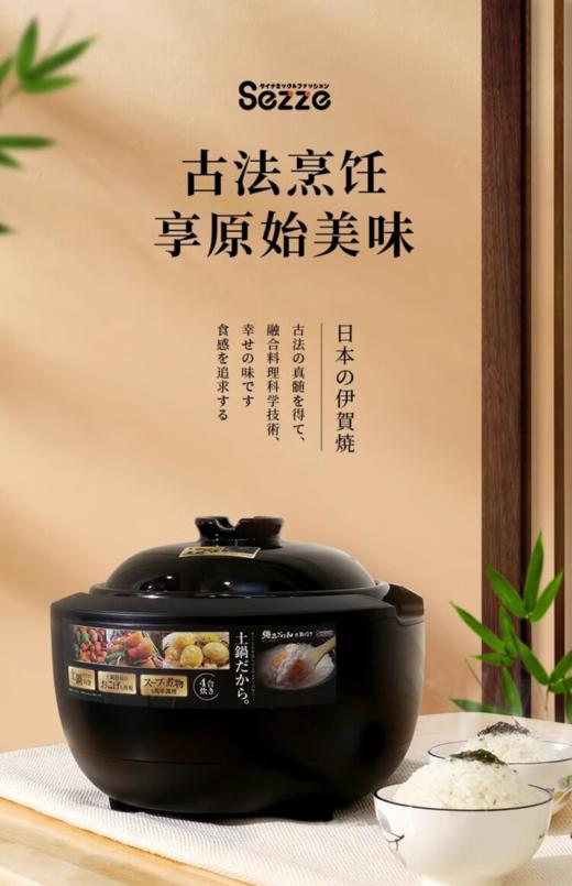 西哲伊贺烧3L电饭煲标配SE-EX141 商品图0