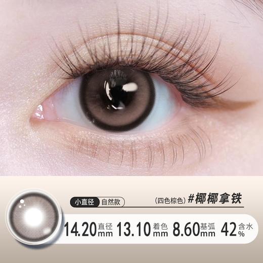 YR21日抛十片装变瘦魔法粉棕14.5大直径 商品图4