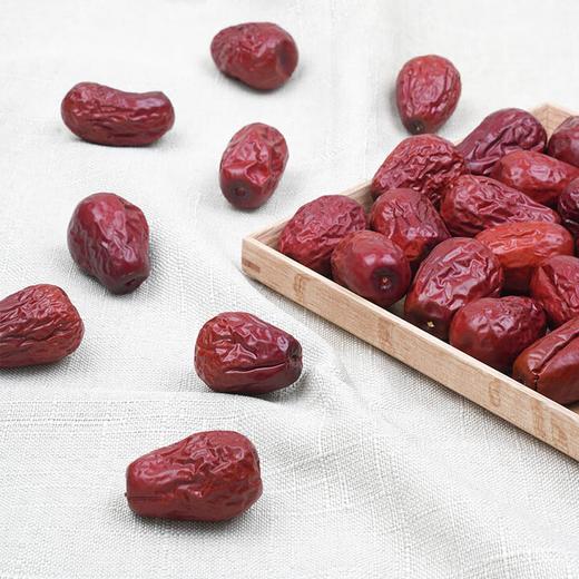 【严选】【新疆有机 皮薄核小 肉厚鲜甜】神恋有机泽普骏枣 无膨胀剂 枣肉橙黄 甜糯劲道 煮粥煲汤零食 500g（厂家直发） 商品图1