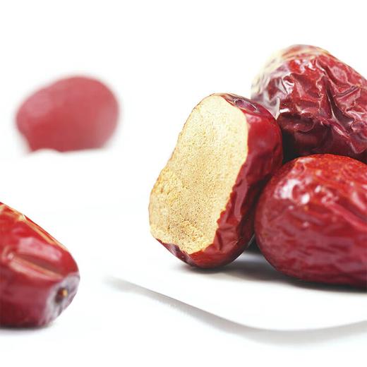 【严选】【新疆有机 皮薄核小 肉厚鲜甜】神恋有机泽普骏枣 无膨胀剂 枣肉橙黄 甜糯劲道 煮粥煲汤零食 500g（厂家直发） 商品图2