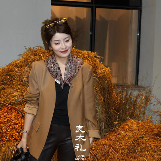 【部分现货】良木礼绵羊毛西装外套（Q259201） 商品图6