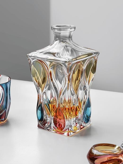 捷克波西米亚海洋彩绘酒樽800ml 商品图1