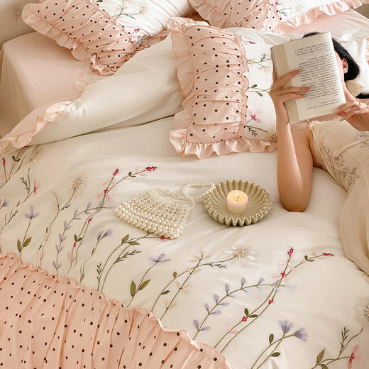 自然醒A类全棉水洗棉四件套-自由生长AN 商品图6